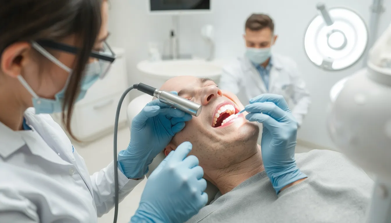 polissage des dents